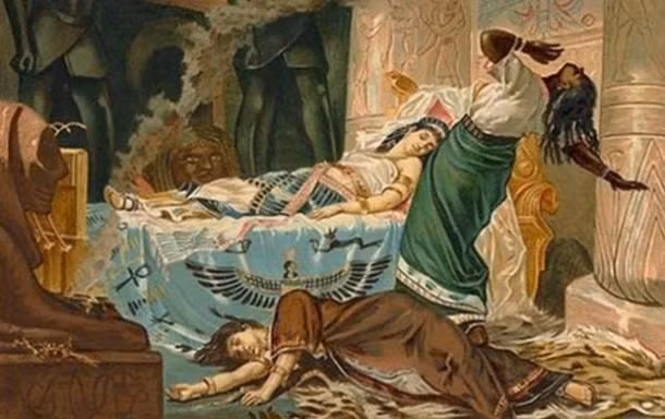 Bị Octavian đánh bại, Cleopatra và Mark Antony chạy trốn về Ai Cập. Octavian đuổi theo và bắt được họ tại Alexandria năm 30 TCN. Cả hai người sau đó đã tự vẫn. Kể từ đó, Ai Cập cổ đại trở thành một tỉnh thuộc đế chế La Mã.