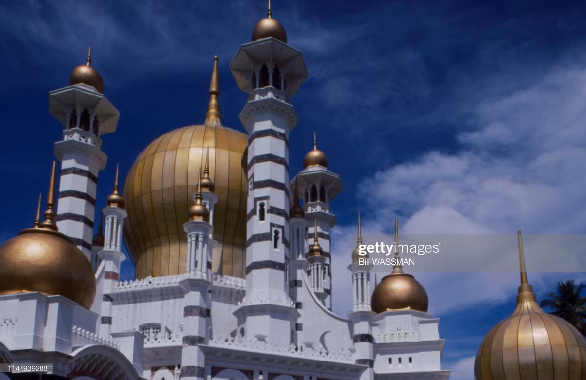 Nhà thờ Hồi giáo Ubudiah ở huyện Kuala Kangsar, bang Perak.