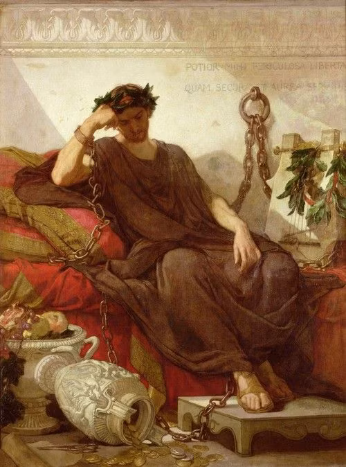Dionysius II là vị vua độc tài một thời từng cai trị thành phố Sicily thuộc Syracuse ở thế kỷ thứ 4-5 TCN. Mặc dù giàu có và quyền lực, Dionysius II vẫn vô cùng bất an do đã tạo ra cho mình quá nhiều kẻ thù.