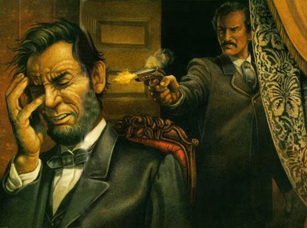 Vào ngày 14/41865, tại Nhà hát Ford ở Washington, D.C., John Wilkes Booth, một diễn viên và người ủng hộ Hợp bang miền Nam đã nã một phát đạn vào phía sau đầu Tổng thống Abraham Lincoln khi ông ngồi ở khán đài.