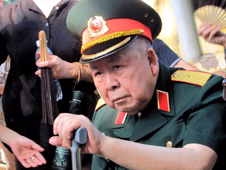 Thiếu tướng cho biết từng có một thời phục vụ Đại tướng Võ Nguyên Giáp.