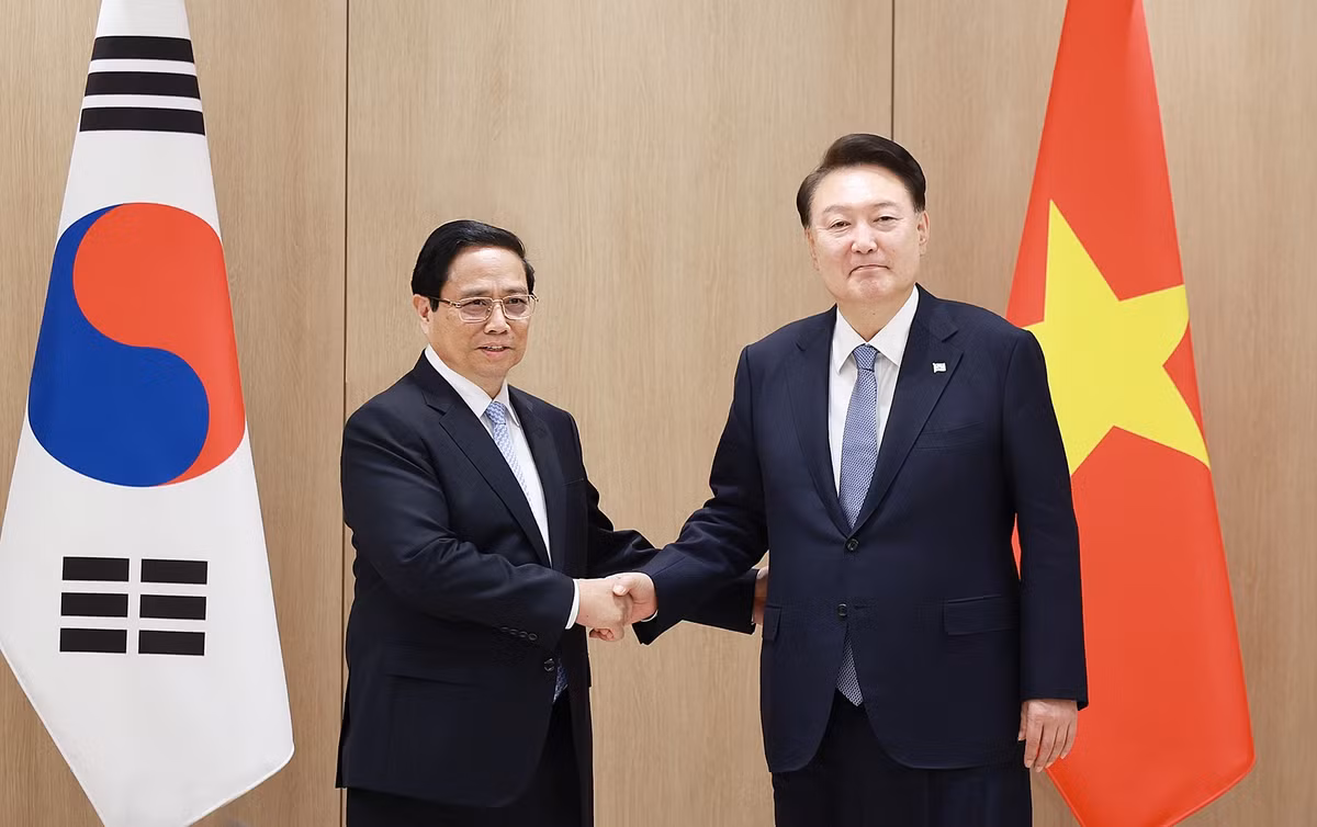 Tong thong Yoon Suk Yeol: Han Quoc coi Viet Nam la doi tac quan trong hang dau