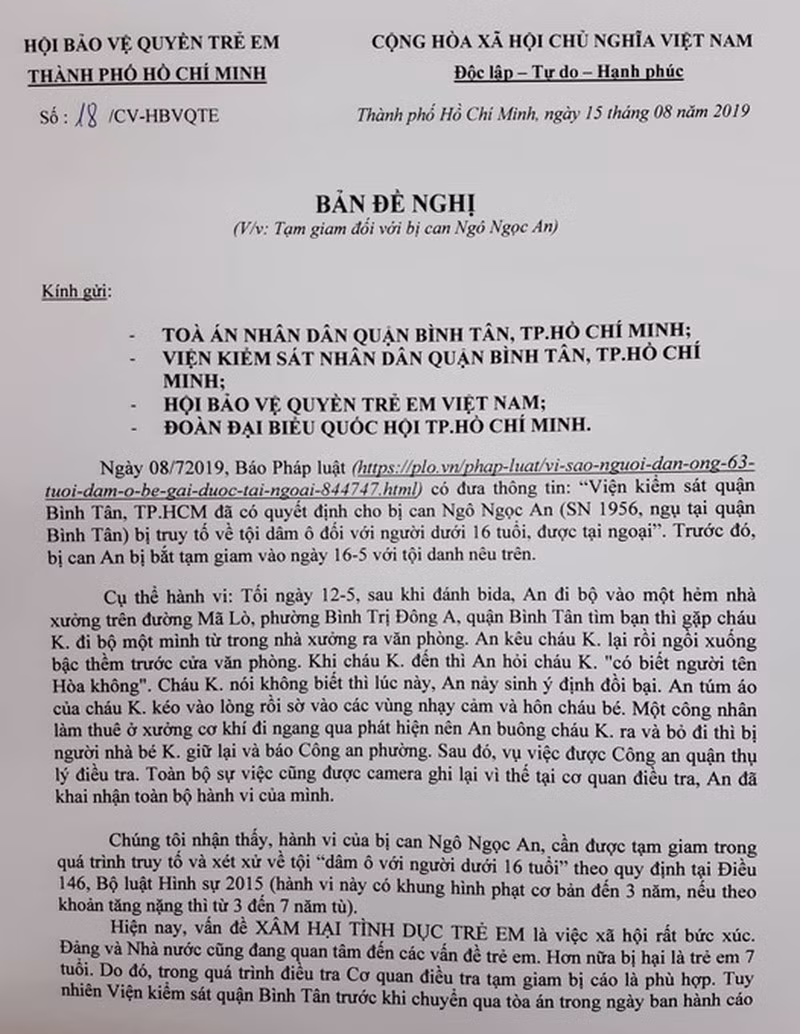 Tuyên án dê già 63 tuổi sờ ngực bé gái 7 tuổi - Hình 2 Tuyen an de gia 63 tuoi so nguc be gai 7 tuoi-Hinh-2