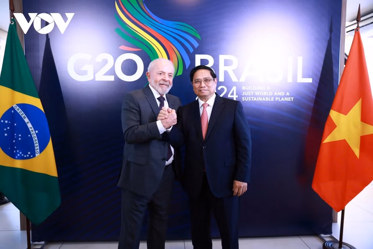 Tuyên bố chung Việt Nam - Brazil về việc nâng cấp quan hệ lên Đối tác chiến lược Tuyen bo chung Viet Nam - Brazil ve viec nang cap quan he len Doi tac chien luoc