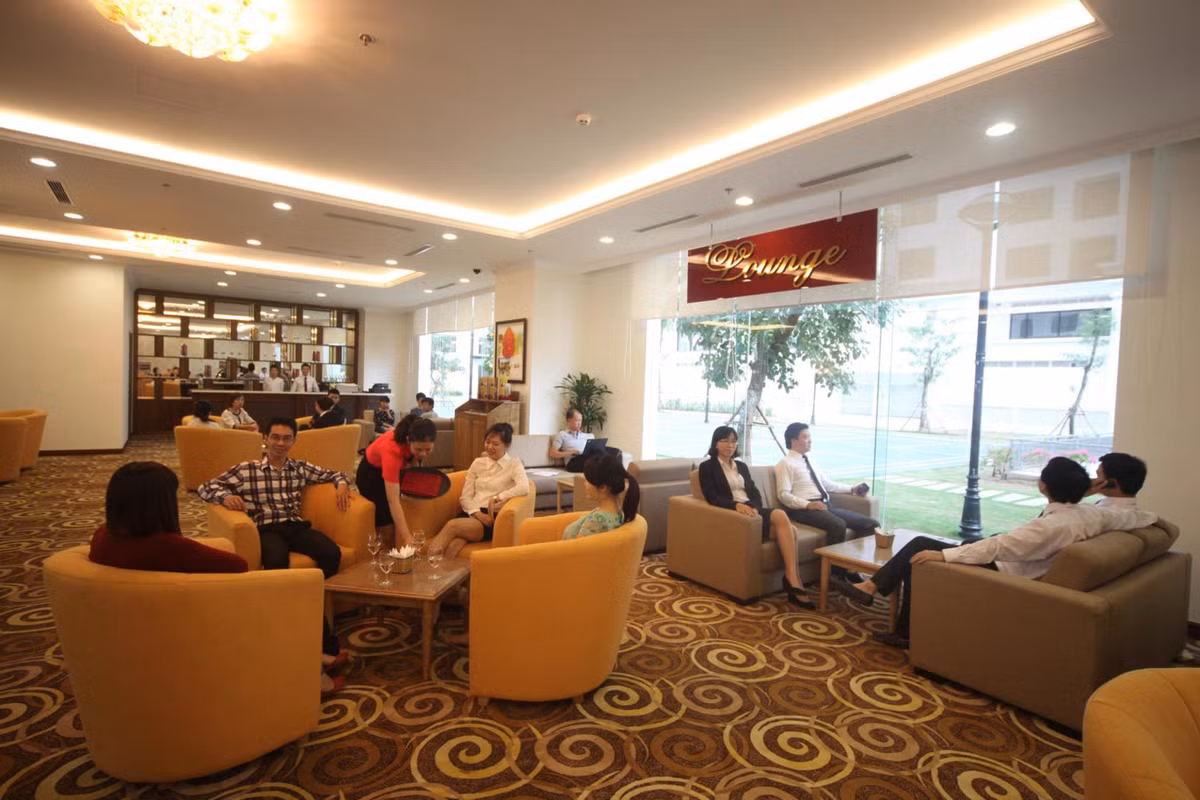 Tất cả các tòa căn hộ đều được chủ đầu tư tặng thêm sảnh tiếp khách 5 sao sang trọng.