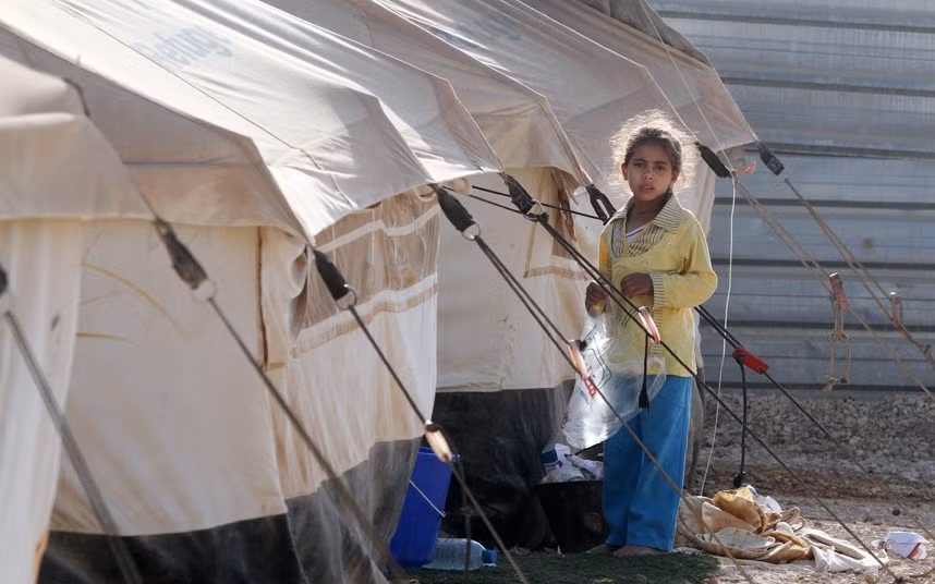 Jordan đang cố gắng hạn chế lượng người Syria tràn qua biên giới.