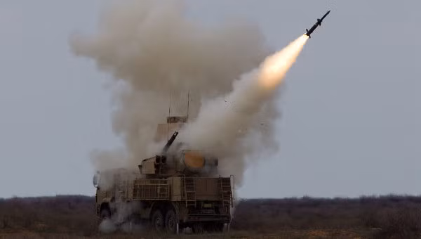 Hệ thống phòng không Panstir-S1 của Syria.