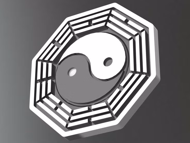  10. Bát Quái và y học. Trong y học cổ truyền Trung Quốc, Bát Quái cũng được sử dụng để hiểu rõ hơn về các chu trình năng lượng trong cơ thể, giống như việc cân bằng âm dương và ngũ hành để đạt được sức khỏe và sự hài hòa. Ảnh: Pinterest.