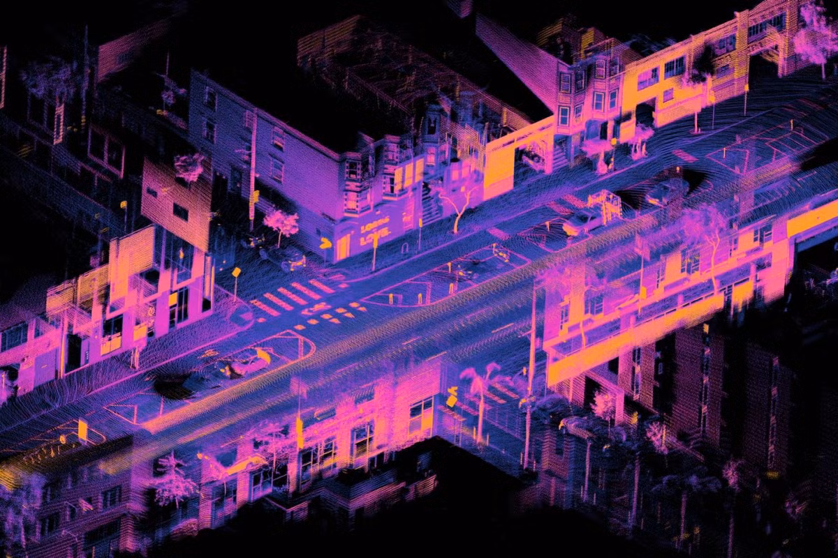  11. Dùng trong xây dựng và quy hoạch đô thị. LiDAR giúp lập bản đồ địa hình, thiết kế hạ tầng, và theo dõi tiến độ thi công với độ chính xác cao. Ảnh: Pinterest.