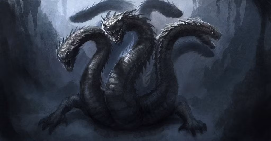  4. Một trong các đầu của Hydra là bất tử. Trong số các đầu của Hydra, một đầu có khả năng bất tử, không thể bị tiêu diệt bằng bất kỳ phương pháp thông thường nào. Điều này khiến Hydra trở thành một đối thủ cực kỳ nguy hiểm và khó bị đánh bại. Ảnh: Pinterest.