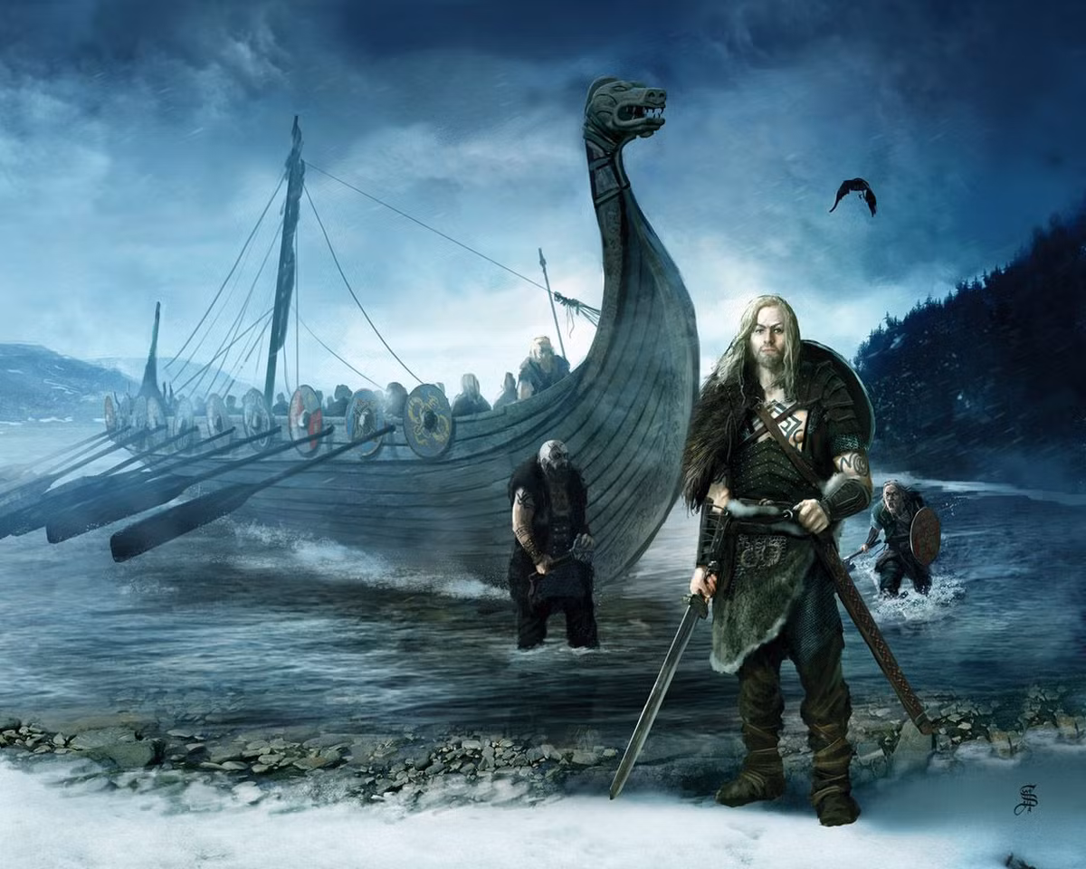  12. Phát hiện bị lãng quên. Việc khám phá Bắc Mỹ của người Viking không được ghi nhớ hoặc công nhận rộng rãi cho đến thế kỷ 20, khi các bằng chứng khảo cổ được tìm thấy. Ảnh: Pinterest.