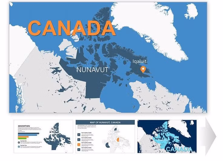  Nunavut – lãnh thổ đặc biệt: Năm 1999, Nunavut được thành lập, trở thành lãnh thổ tự trị dành cho người Inuit, tăng cường quyền tự quyết của cộng đồng bản địa này. Ảnh: Pinterest.