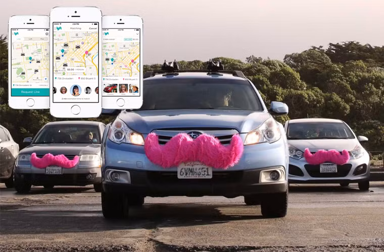 Lyft Line là dịch vụ đi chung, chia sẻ phí di chuyển tốt nhất. Tuy mới ra mắt nhưng đã nhanh chóng đạt được thành công lớn. Ứng dụng của dịch vụ tự động kết nối bạn với người khác cùng đi chung một hướng với bạn, sau đó bạn và người đó sẽ chia đôi phí. Lyft Line hiện chỉ hoạt động tại San Francisco và Los Angeles (Mỹ).