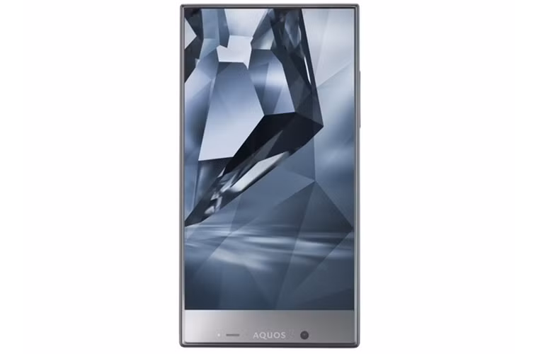 AQUOS Crystal X chạy hệ điều hành Android KitKat.