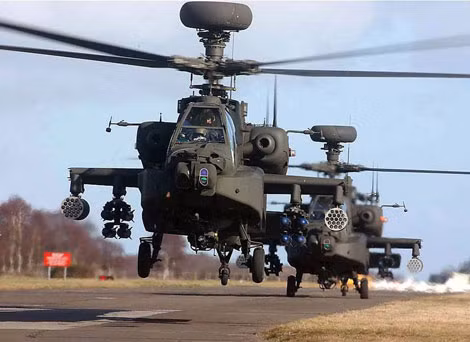 Mỹ đã cung cấp cho Indonesia những chiếc trực thăng chiến đấu hiện đại nhất AH-64 Apache.