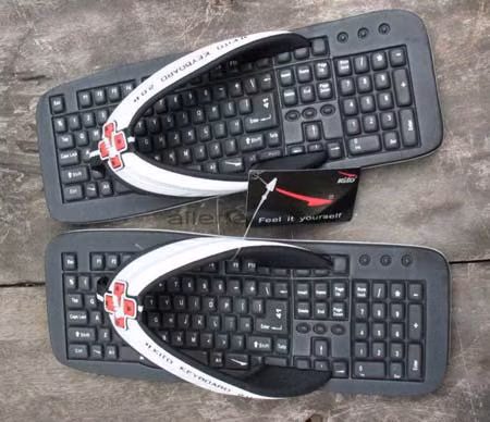 Đôi dép cực độc.