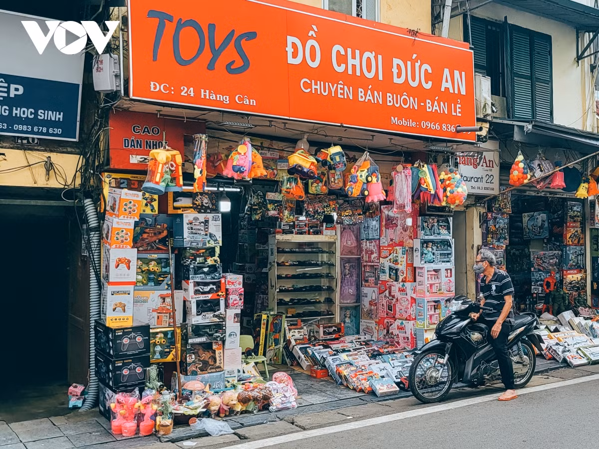 Pho do choi tre em o Ha Noi vang khach dip 1/6-Hinh-9