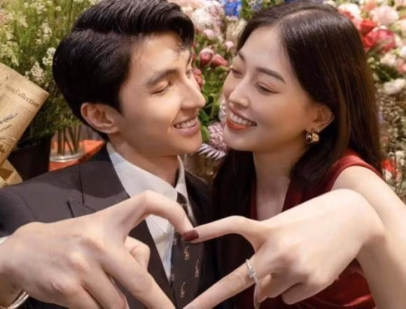 Ran ran hau truong chup anh cuoi cua Phuong Nga - Binh An: Qua 'xung doi vua lua'-Hinh-2