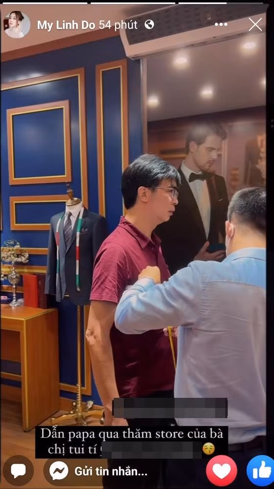 Do My Linh da san sang cho dam cuoi voi con trai bau Hien?