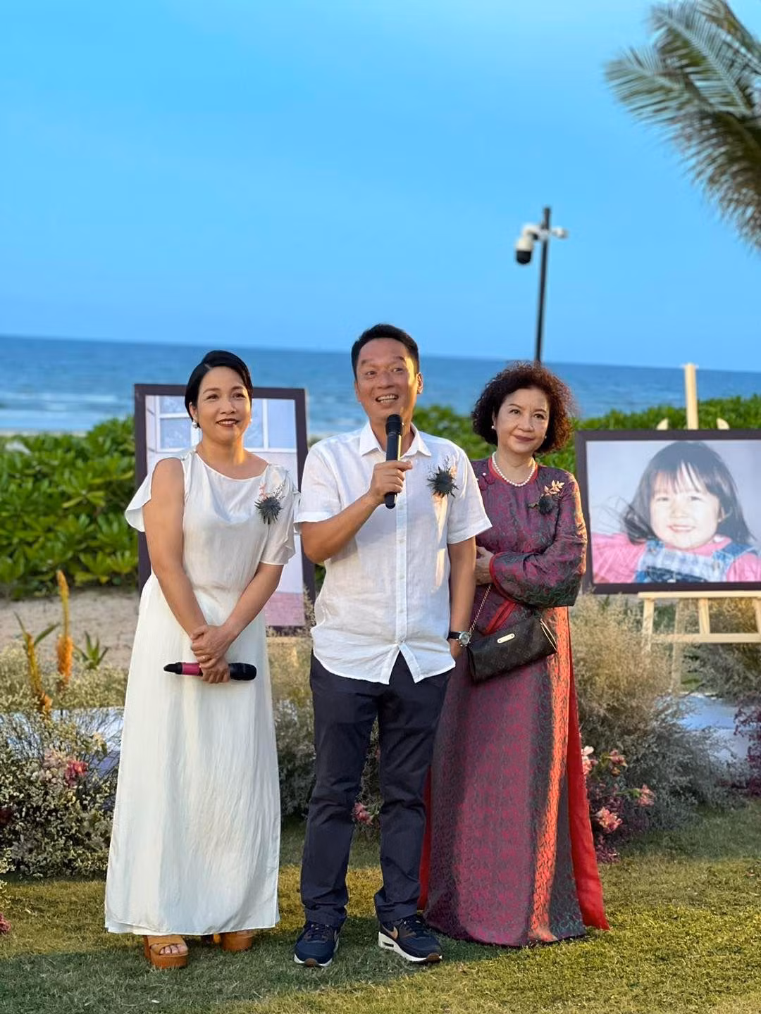 My Linh khoe anh dam cuoi con gai tai Hoi An