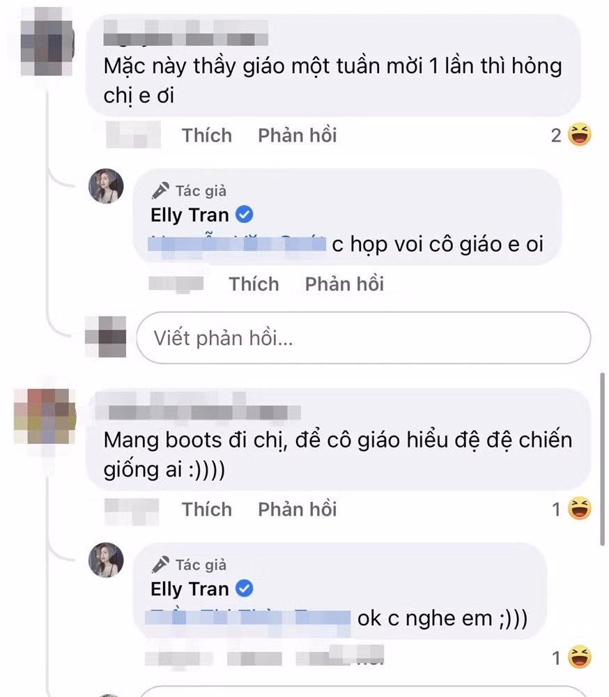 Loạt bình luận cảm thán của dân mạng. Dù chưa biết cô chọn kiểu giày nào nhưng chắc hẳn sẽ trở thành vị phụ huynh sexy nhất nhì trường học.