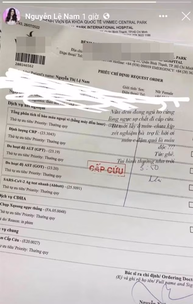 Le Nam nhap vien cap cuu giua dem, suc khoe gio the nao?-Hinh-2
