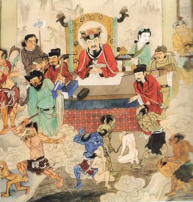 “Đầu trâu, mặt ngựa”. Câu này được dùng để chỉ hàng người côn đồ, giang hồ, thường là tay sai cho kẻ khác, bắt nguồn từ truyền thuyết Diêm Vương có thuộc hạ là những con quỷ mình người, đầu trâu ngựa.