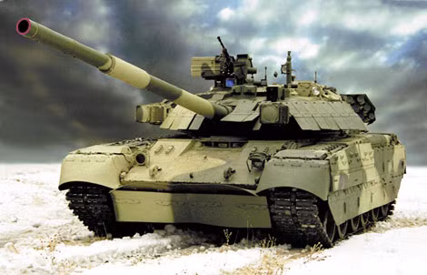 Xe tăng T-84 Oplot do Ukraine tự phát triển.