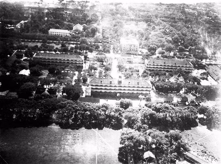 Trại lính Trung đoàn 11 Bộ binh Thuộc địa.