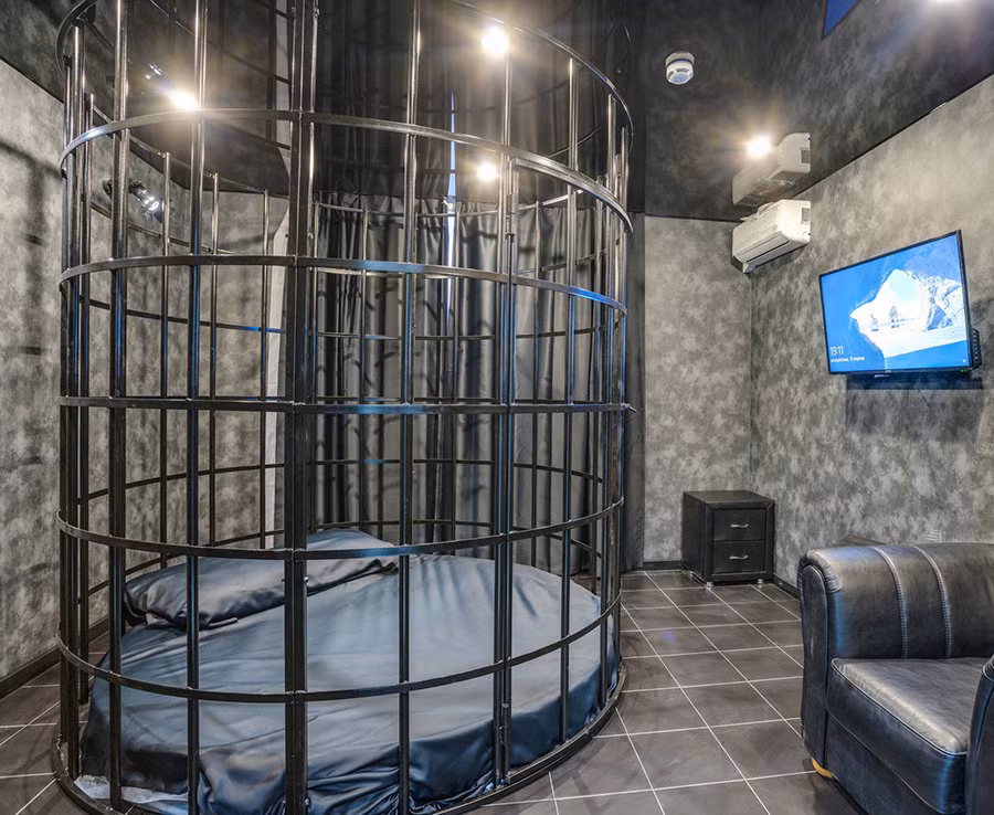 Một căn phòng bên trong nhà thổ Lumidolls tại Moscow, Nga. Ảnh: Lumidolls.