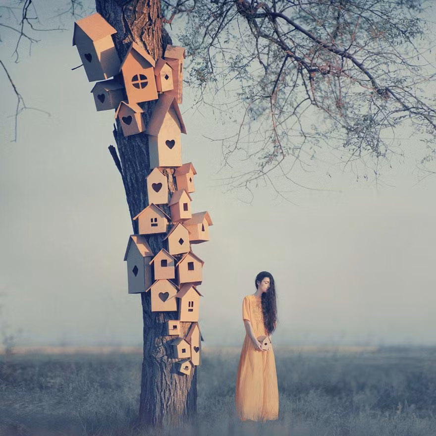 Bộ ảnh siêu thực của Oleg Oprisco truyền cảm hứng cho rất nhiều nhiếp ảnh gia trẻ tuổi giàu tham vọng trên thế giới.
