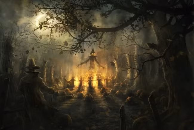 6. Nhiều truyền thống của đêm hội hóa trang Halloween có nguồn gốc từ phong tục của người Celtic, trong đó có việc đeo mặt nạ để không bị người khác nhận ra.