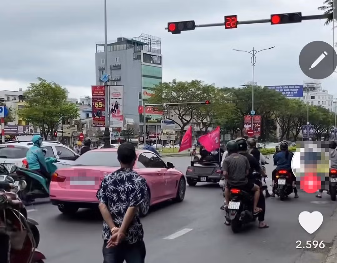 Làm rõ thông tin đoàn "siêu xe" ngang nhiên vượt đèn đỏ ở Đà Nẵng Lam ro thong tin doan