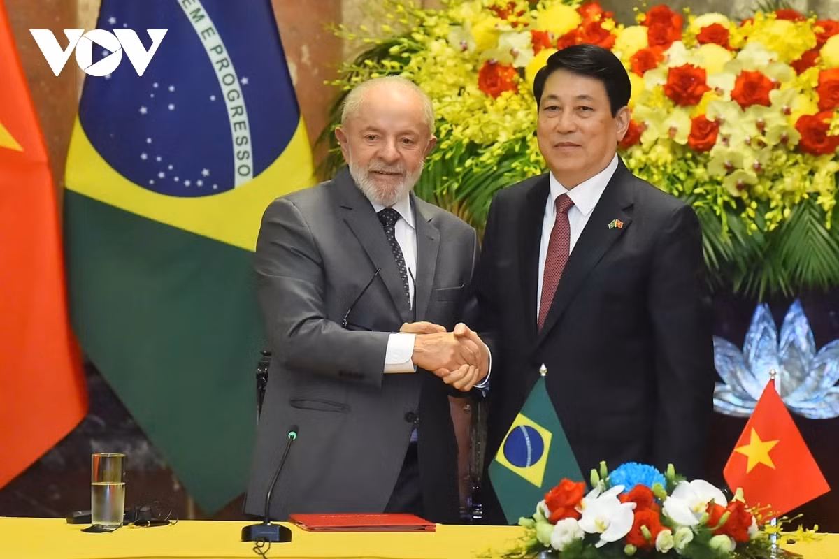 Viet Nam - Brazil thong nhat mo rong hop tac tren nhieu linh vuc