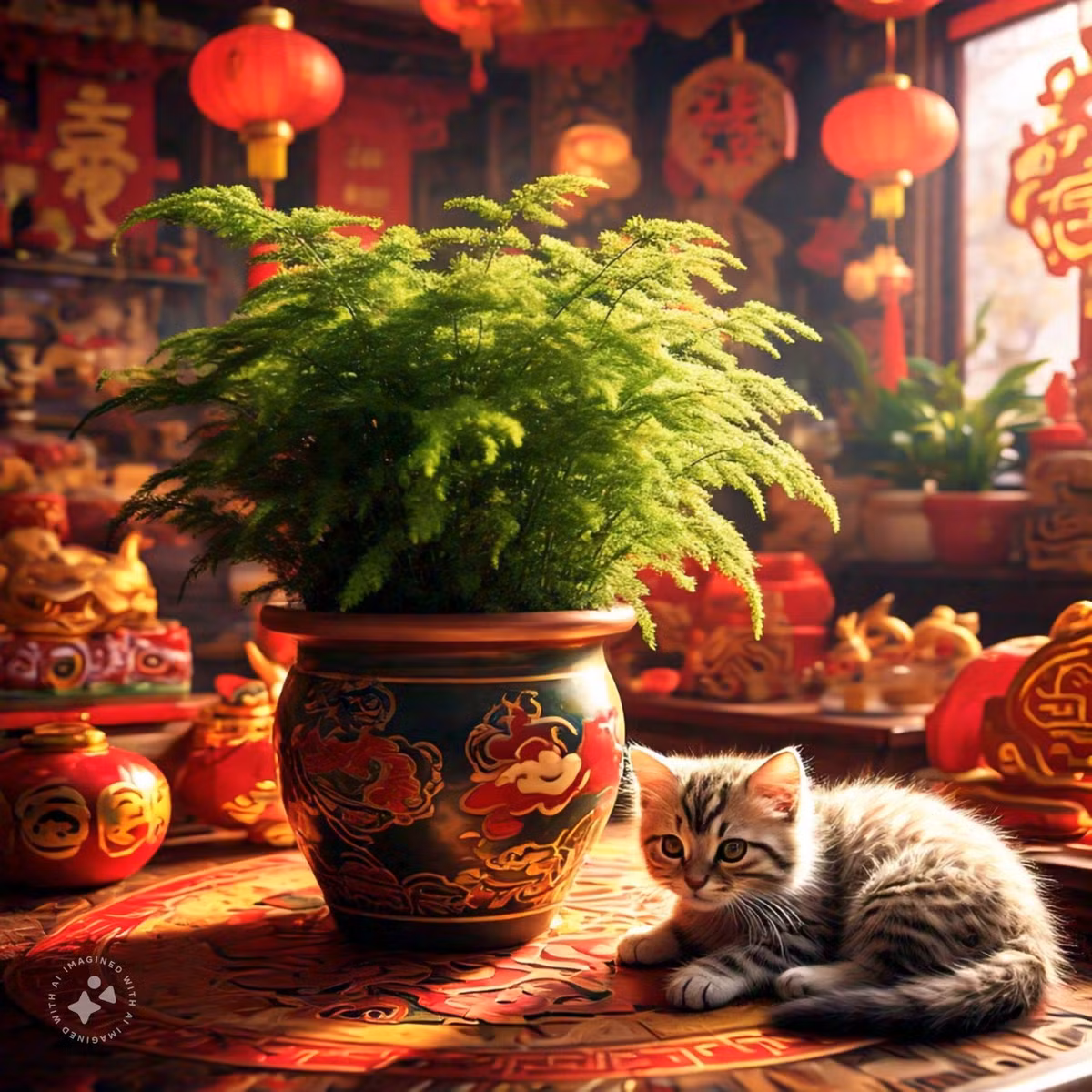 3. Cây cảnh: Măng tây cảnh. Cây cảnh này được gọi là vân phiến trúc hoặc măng tây cảnh có tên khoa học là Asparagus setaceus và tên tiếng Anh là Asparagus fern thuộc gia đình Măng tây (Asparagaceae). 
