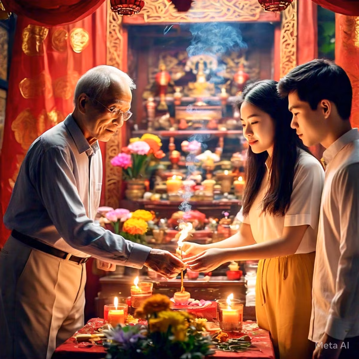 Cung Tat nien 2025 vao ngay, gio nao dep nhat?