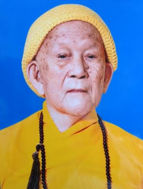 Hòa thượng Thích Trí Tịnh, Đệ nhất Phó Pháp chủ, kiêm Chủ tịch Hội đồng trị sự Giáo hội Phật giáo Việt Nam.