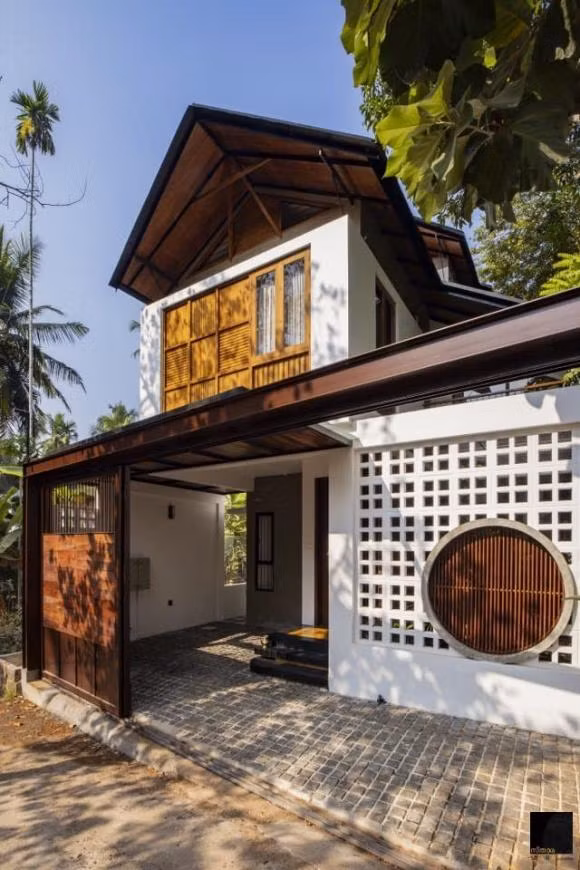Gợi ý thiết kế nhà hai tầng nhỏ gọn, tiện nghi - Hình 2 Goi y thiet ke nha hai tang nho gon, tien nghi-Hinh-2