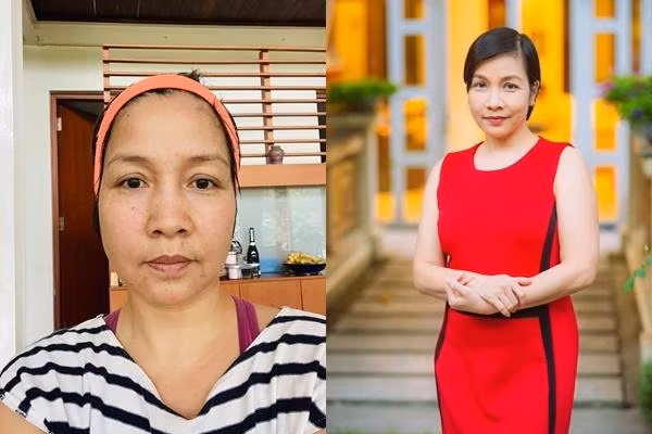 Mặt mộc của diva Mỹ Linh tuổi U50 dưới ống kính Tóc Tiên - Hình 5 Mat moc cua diva My Linh tuoi U50 duoi ong kinh Toc Tien-Hinh-5