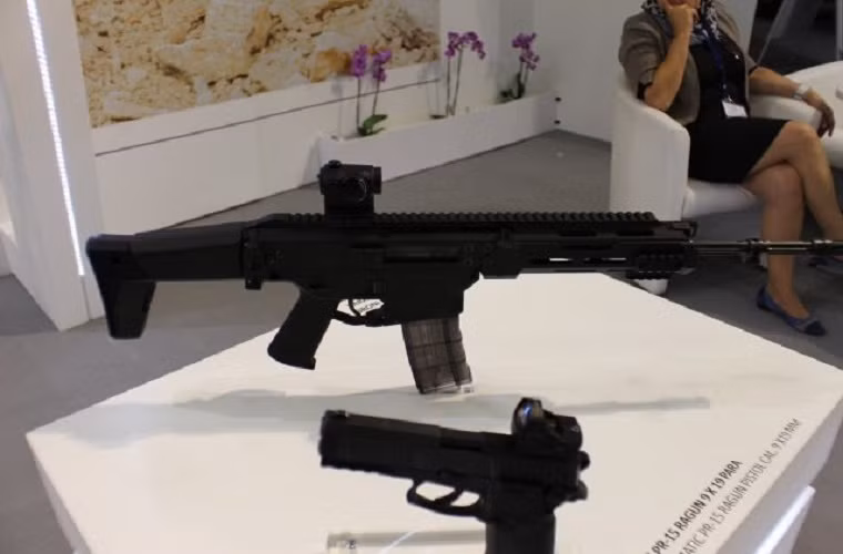 Mẫu súng trường tiến công MSBS 5.56mm của Ba Lan.