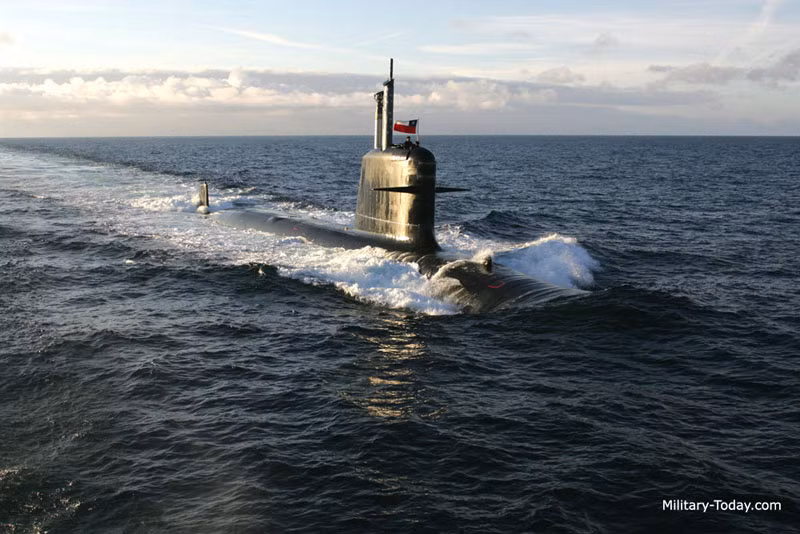 Tàu ngầm AIP Scorpene.