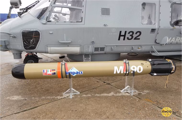 Ngư lôi hạng nhẹ MU90/IMPACT được phát triển bởi công ty EuroTorp cùng với sự hợp tác với các hãng DCNS và Thales, trang bị chủ yếu cho Hải quân Đức, Pháp, Italy, Đan Mạch... Nó có thể mang phóng trên các tàu hộ vệ, máy bay và trực thăng săn ngầm.
