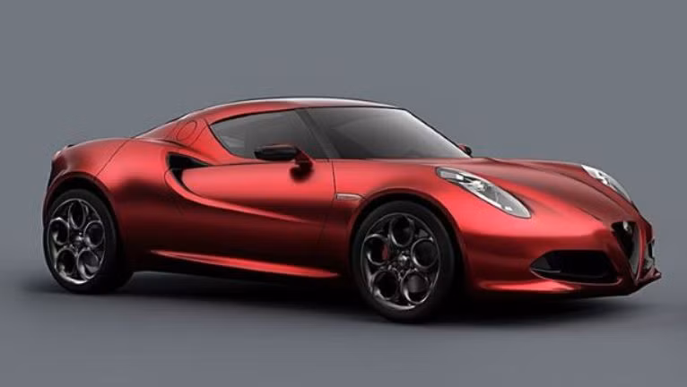 Ra mắt tại Geneva Motor Show 2011, chiếc Alfa Romeo 4C được cho là sẽ thừa kế phong cách của phiên bản 8C trước đó.