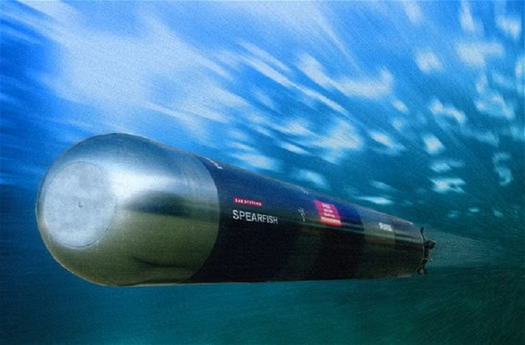 Đứng thứ 3 trong danh sách là mẫu ngư lôi hạng nặng Spearfish do BAE System chế tạo trang bị cho các tàu ngầm hạt nhân của Hải quân Hoàng gia Anh, chuyên dùng để tiêu diệt tàu ngầm, tàu mặt nước ở cả vùng nước nông và sâu.