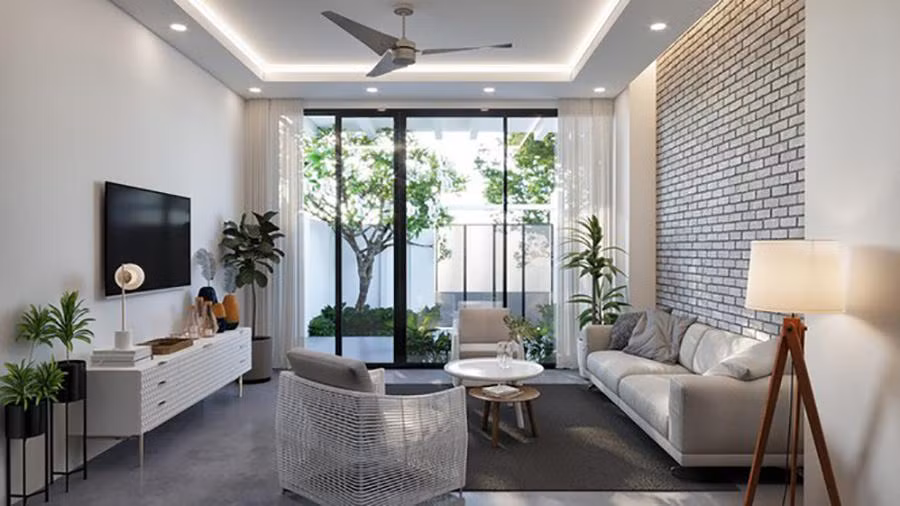 7 mẫu nhà ống đẹp 3 tầng 5m có chi phí rẻ nhất - Hình 7 7 mau nha ong dep 3 tang 5m co chi phi re nhat-Hinh-7