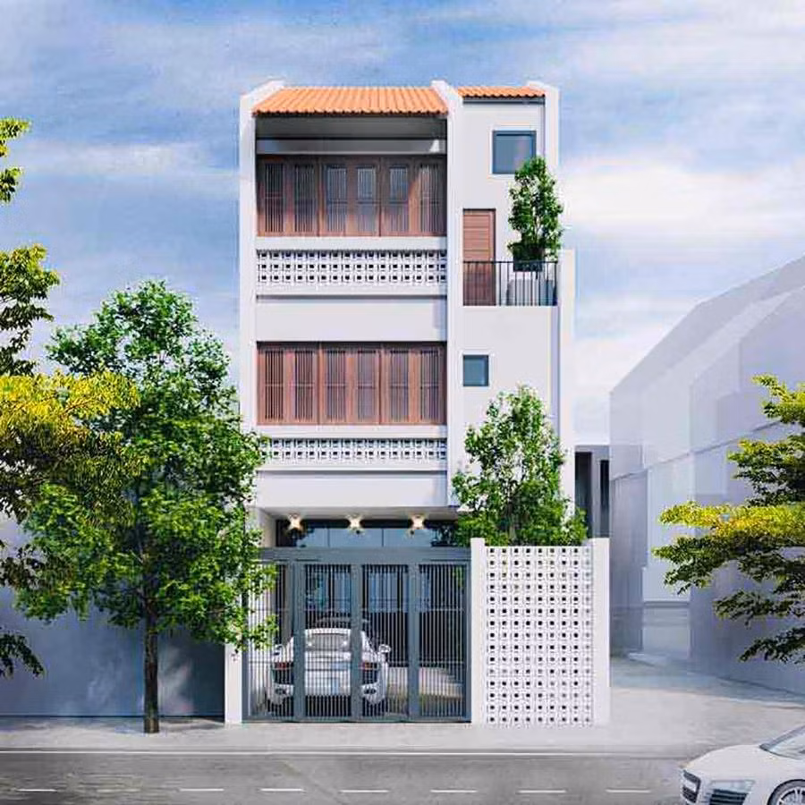 7 mẫu nhà ống đẹp 3 tầng 5m có chi phí rẻ nhất - Hình 4 7 mau nha ong dep 3 tang 5m co chi phi re nhat-Hinh-4