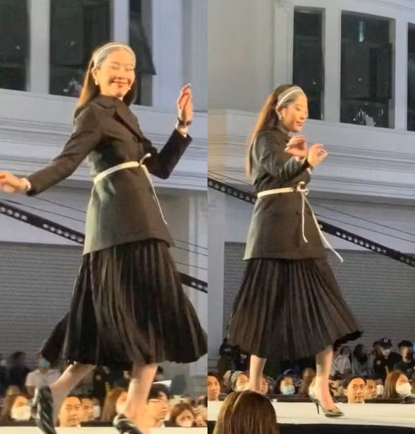 Nam Em và những lần "tạo nét" khi đi catwalk trên sàn diễn - Hình 3 Nam Em va nhung lan