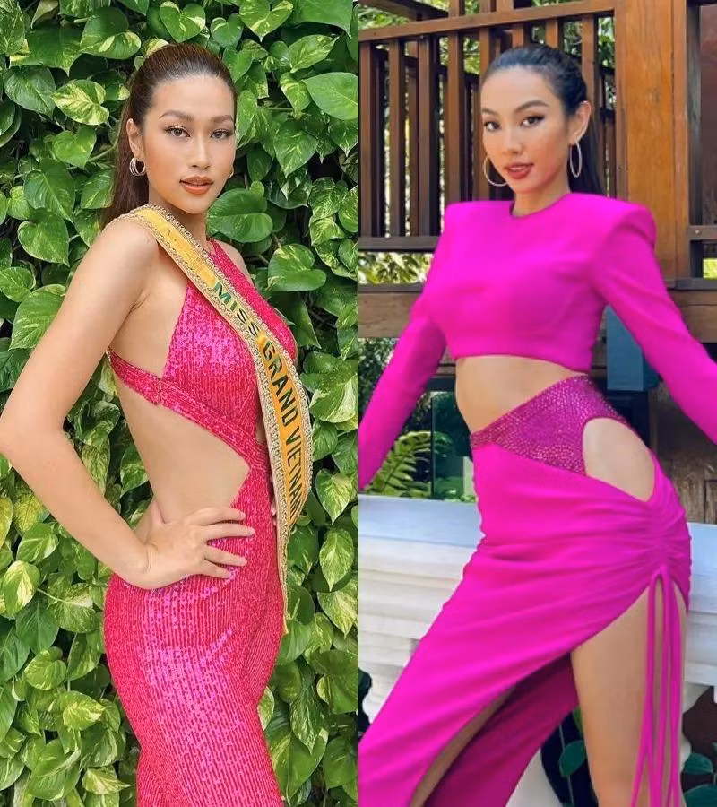 Thiên Ân - Thùy Tiên hiếm hoi "đụng hàng", ai hơn ai? - Hình 10 Thien An - Thuy Tien hiem hoi
