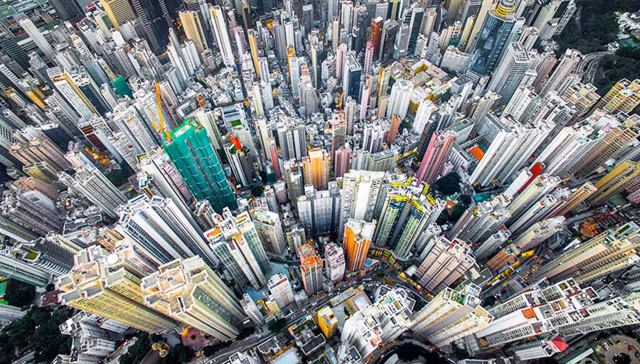 Hình ảnh hàng triệu căn hộ 'hộp diêm' ở Hồng Kông Hinh anh hang trieu can ho 'hop diem' o Hong Kong