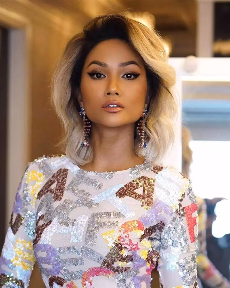 Le Quyen dung vay H'Hen Nie, ra sao khi gap body dep nhat Vbiz?-Hinh-5